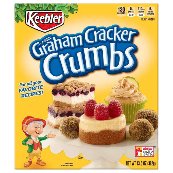 Keebler Graham Cracker Crumbs 382g (Best Before Date 18/02/2024)