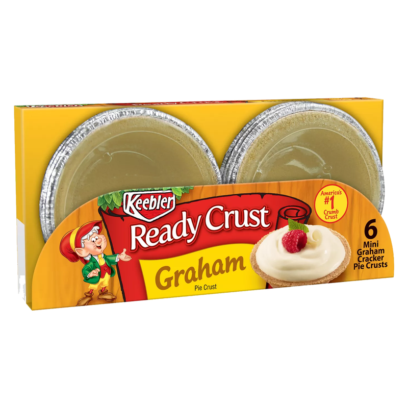 Keebler Ready Crust Graham Mini Pie Crust (6 x 20g)