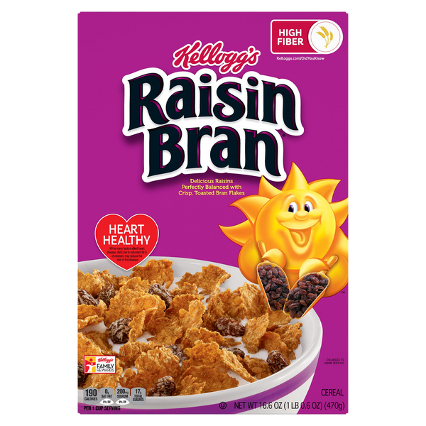 Kellogg's Raisin Bran Cereal 450g
