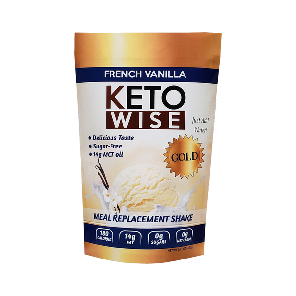 Keto Wise French Vanilla Meal Replacement Shake 456g