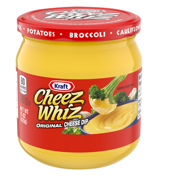 Kraft Cheez Whiz Original Cheese Dip 425g