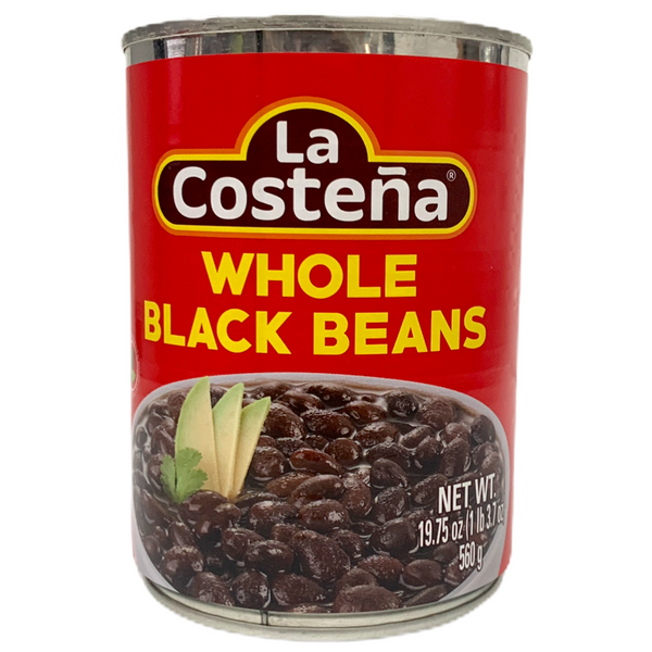La Costena Whole Black Beans 560g