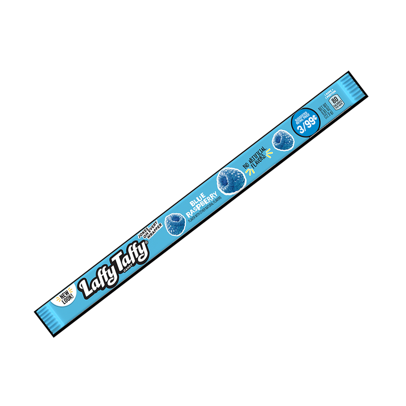 Laffy Taffy Wild Blue Raspberry Candy Ropes (24X22.9g)