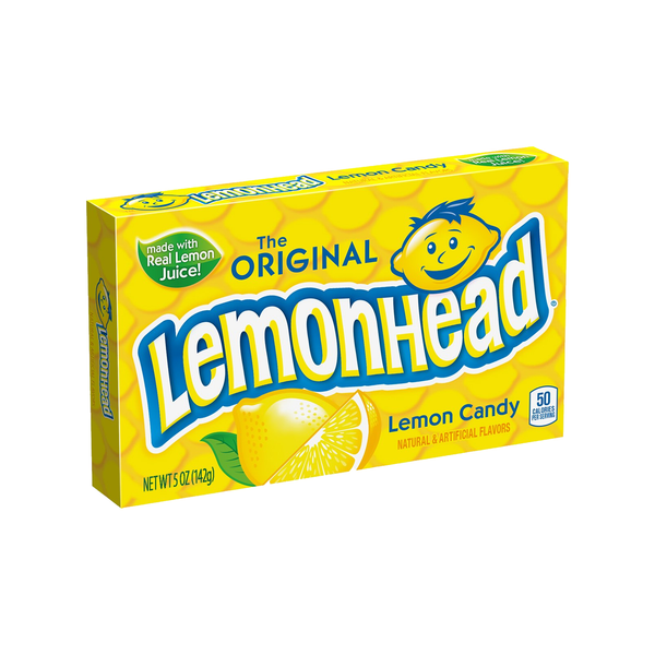 Lemonhead The Original Lemon Candy Theatre Box 142g