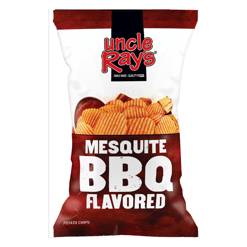 Uncle Ray's Mesquite BBQ Flavoured Potato Chips 127.5g