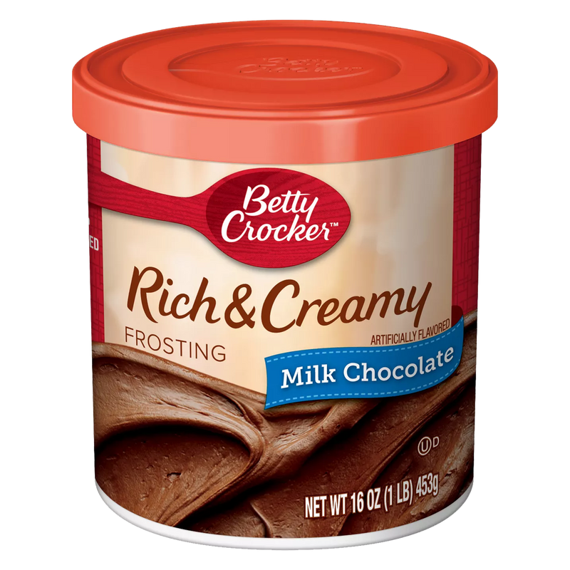 Betty Crocker Rich & Creamy Milk Chocolate Frosting 453g sold by American Grocer in the UK