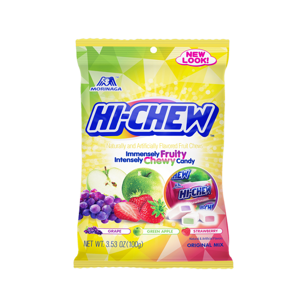 Hi-Chew Original Mix 100g (Strawberry, Green Apple, Grape)