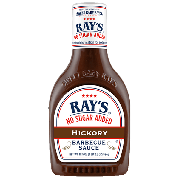 Sweet Baby Ray's No Sugar Added Sweet & Smoky Barbecue Sauce 524g