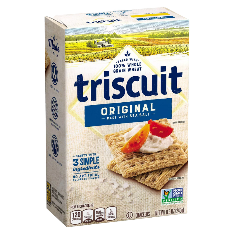 Nabisco Triscuit Original Crackers 240g (Best Before Date 12/03/2024)