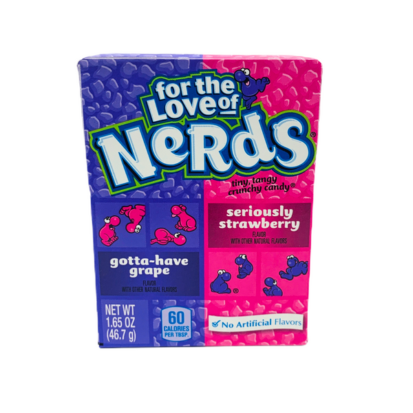 Nerds Strawberry grape 46g(Best Before Date 01/01/2025)