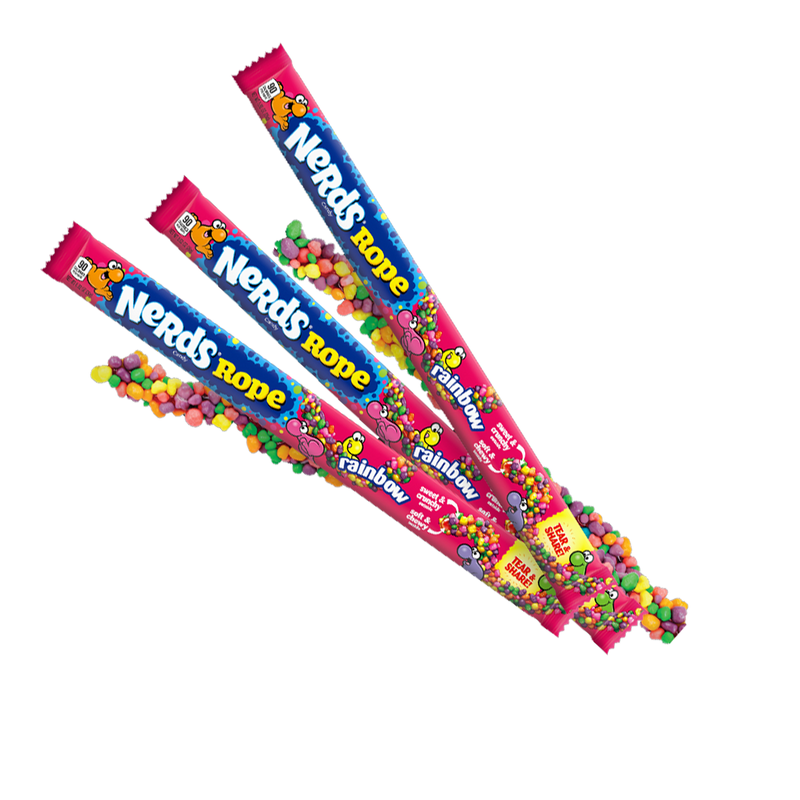 Nerds Rainbow Candy Ropes 26g (Best Before Date 02/2024)