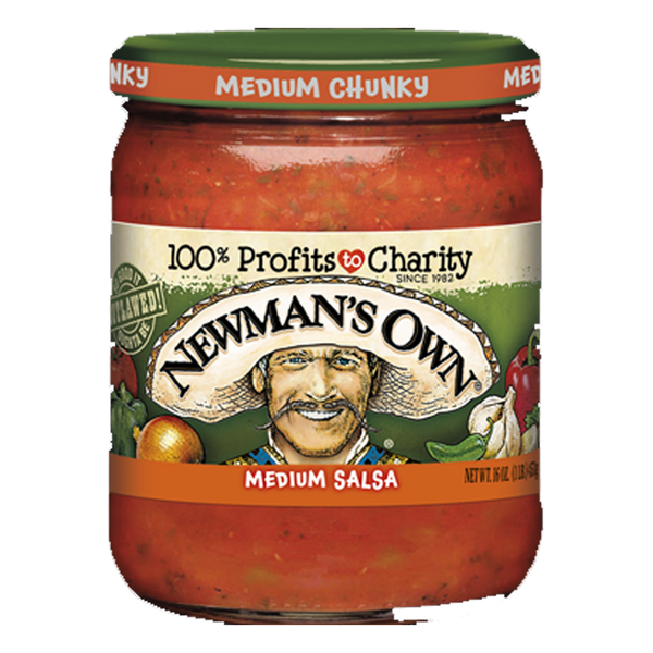 Newman's Own Medium Chunky Salsa 453g