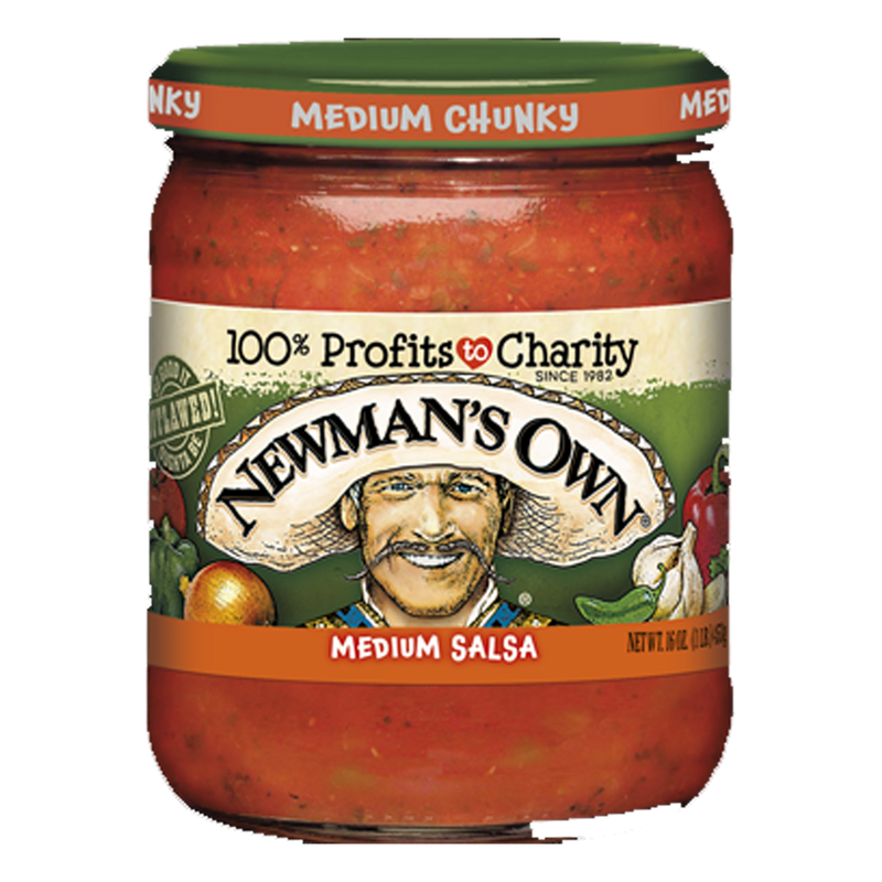 Newman's Own Medium Chunky Salsa 453g