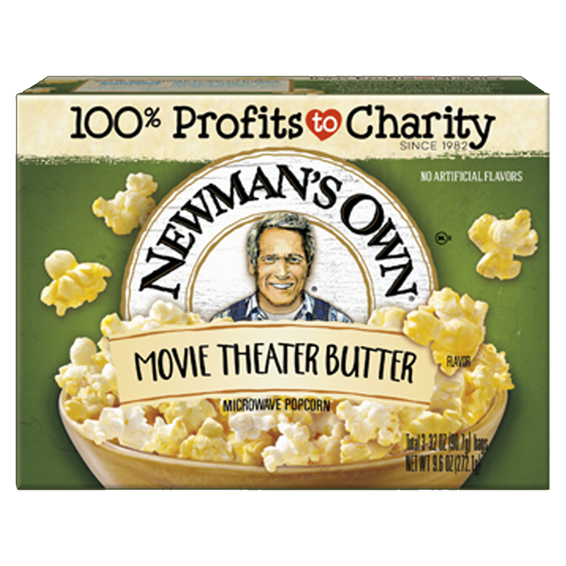 Newman's Own Movie Theater Butter Microwave Popcorn 272.1g