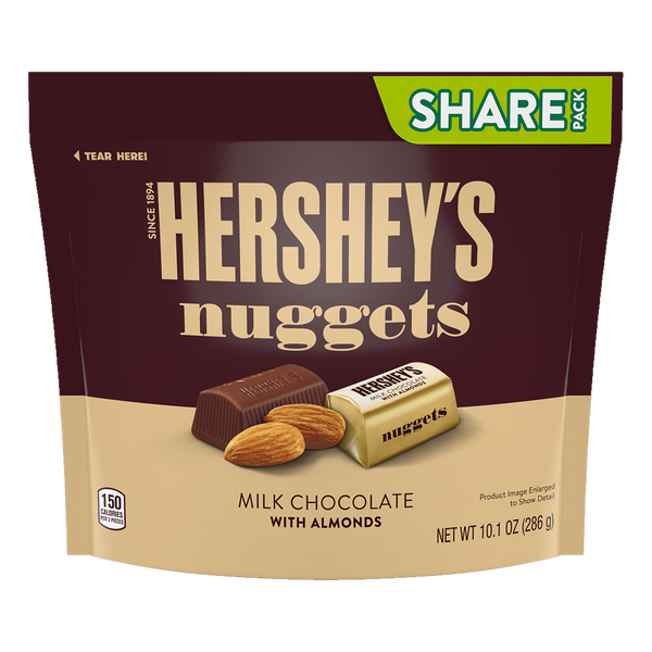 Hershey's Milk Chocolate with Almond Nuggets 286g