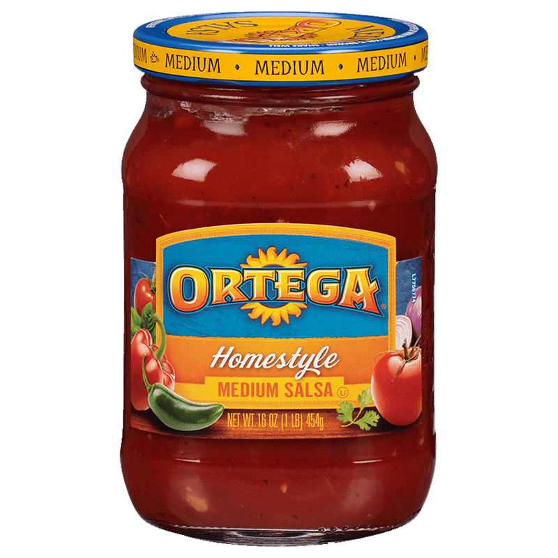 Ortega Homestyle Medium Salsa Sauce 454g