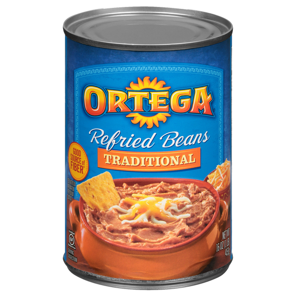 Ortega Traditional Refried Beans 454g