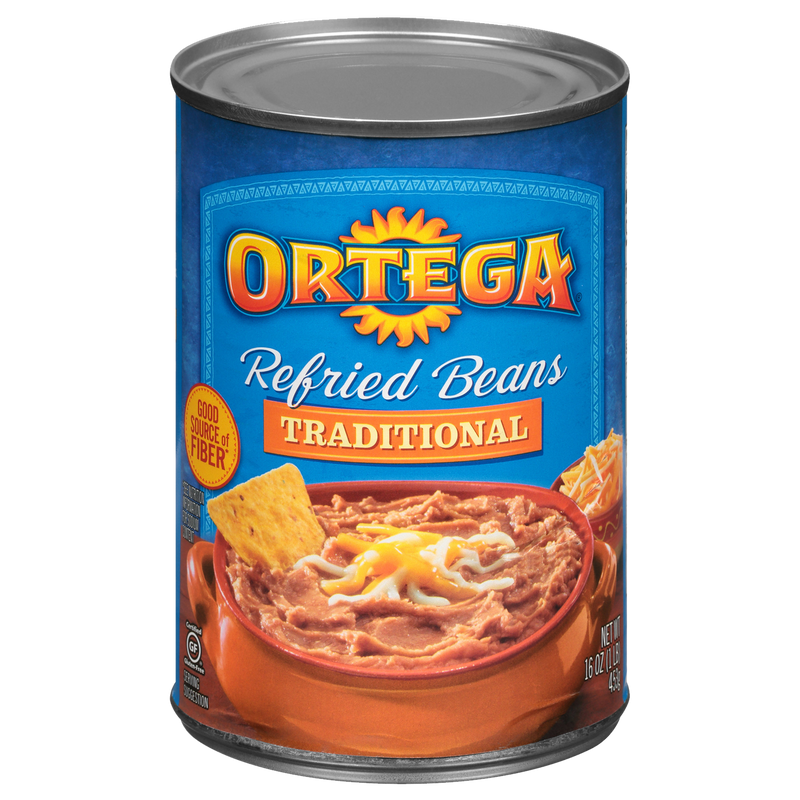 Ortega Traditional Refried Beans 454g