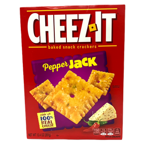 Cheez-It Pepper Jack Baked Snack Crackers 351g sold by American Grocer in the UK