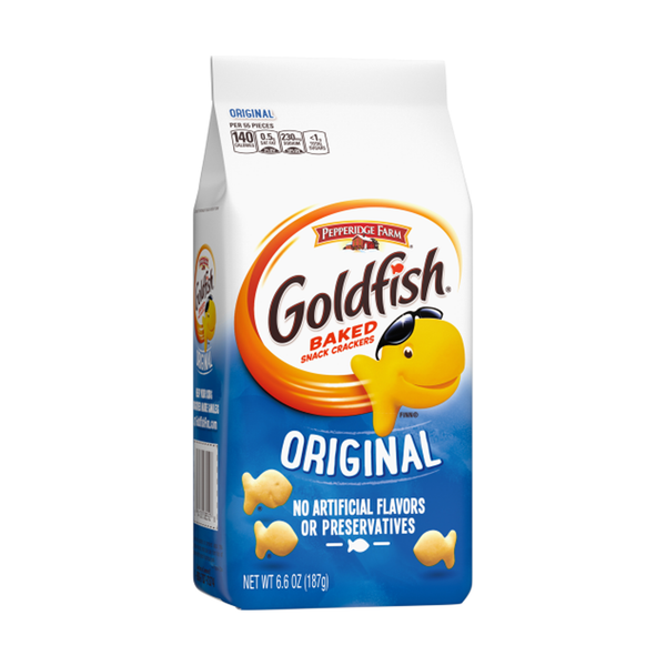 Pepperidge Farm Goldfish Original Baked Snack Crackers 187g