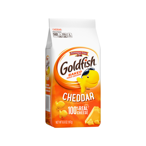 Pepperidge Farm Goldfish Cheddar Baked Snack Crackers 187g