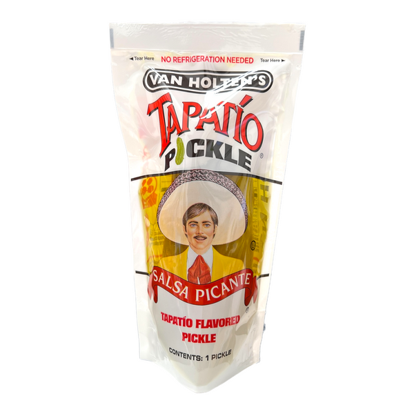 Van Holten's Picpearlkle-In-A-Pouch Tapatio Salsa Picante Pickle 1ct