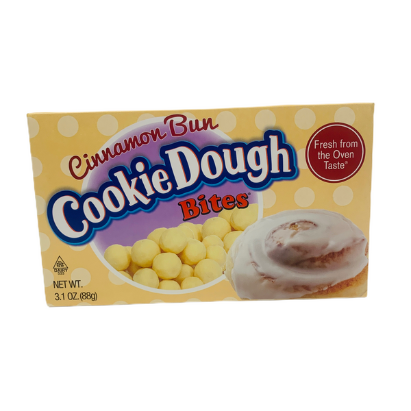 Cookie Dough Bites Cinnamon Bun 88g sold by American grocer Uk