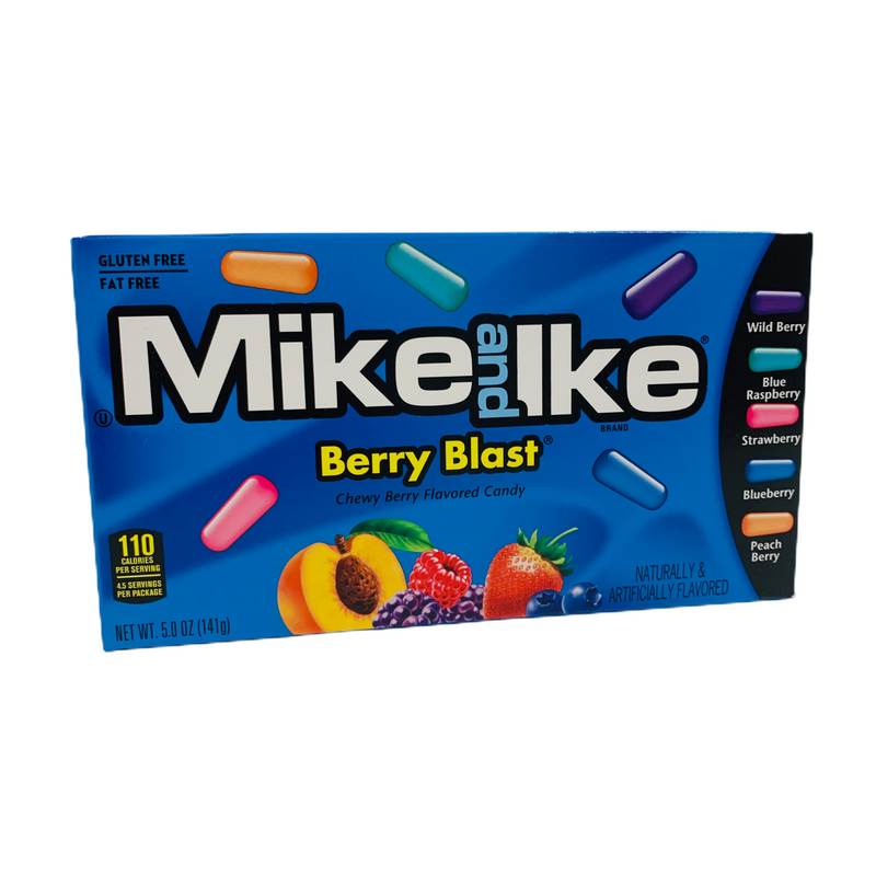 Mike and Ike Berry Blast Chewy Berry Flavoured Candy 141g