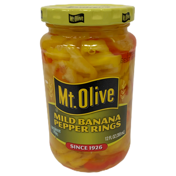 Mt. Olive Mild Banana Pepper Rings 355ml