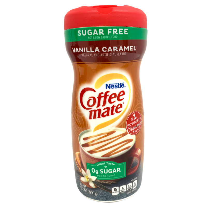 Nestle Coffee Mate Sugar Free Vanilla Caramel Coffee Creamer 289g