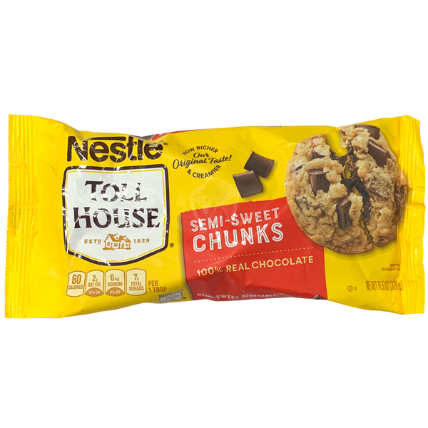 Nestle Toll House Semi Sweet Chunk 326g