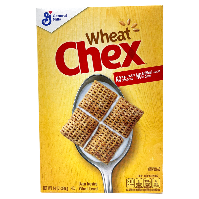 General Mills Wheat Chex Cereal 396g