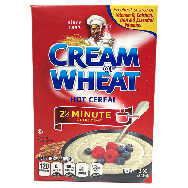 Cream of Wheat 2.5 Minute Cook Time Hot Cereal 340g sold by American grocer Uk