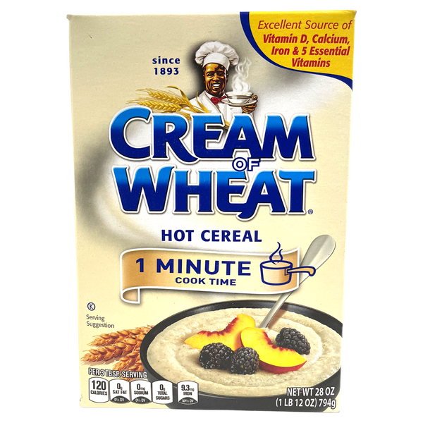 Cream of Wheat 1 Minute Cook Time Hot Cereal 794g sold by American grocer Uk