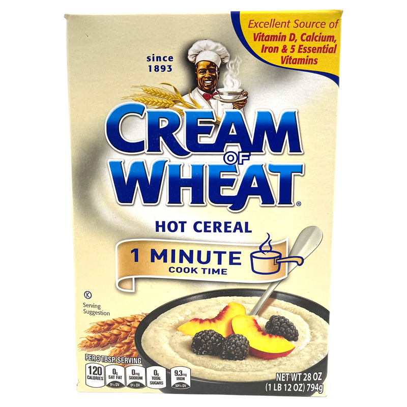 Cream of Wheat 1 Minute Cook Time Hot Cereal 794g sold by American grocer Uk