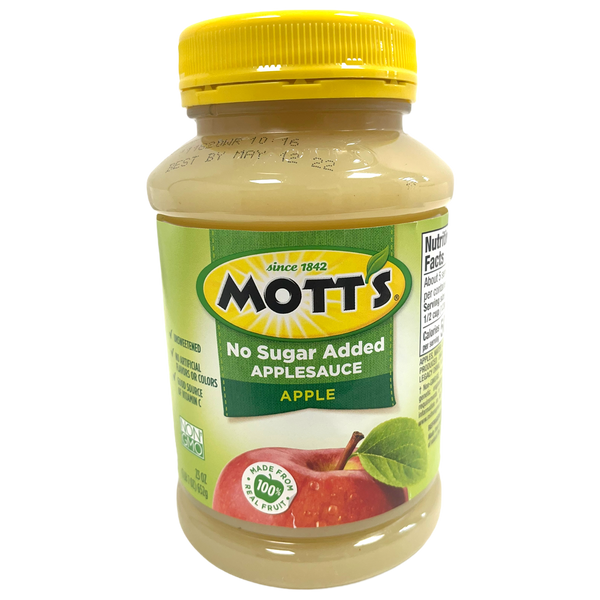 Mott's No Sugar Added Apple Applesauce 652g