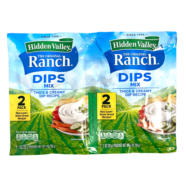 Hidden Valley Original Ranch Dips Mix 2 pack 56g