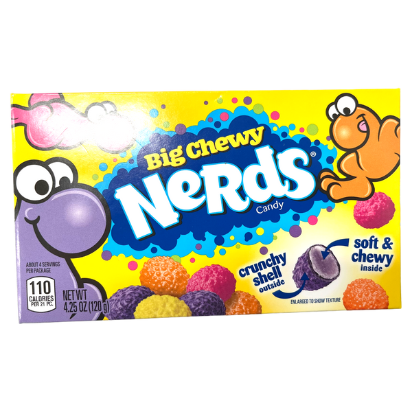 Nerds Big Chewy Candy Theatre Box 120g