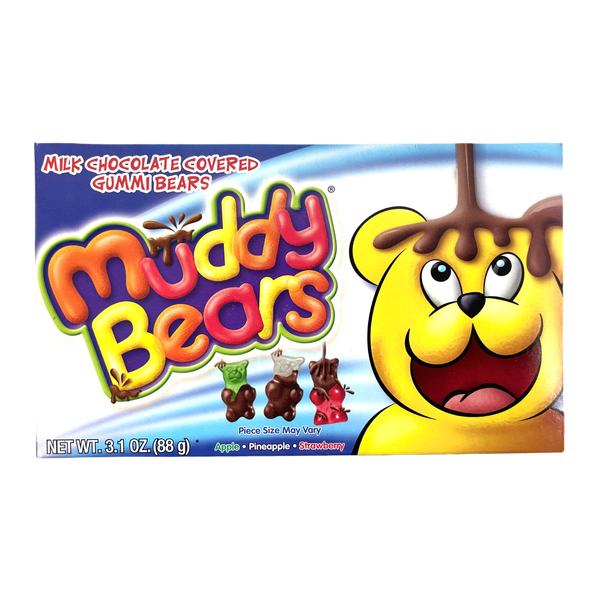 Muddy Bears Milk Chocolate Covered Gummi Bears 88g
