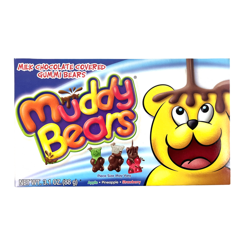 Muddy Bears Milk Chocolate Covered Gummi Bears 88g