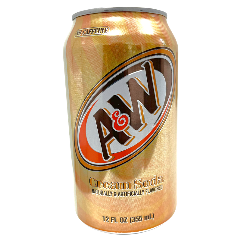 A&W Cream Soda Flavoured 355ml