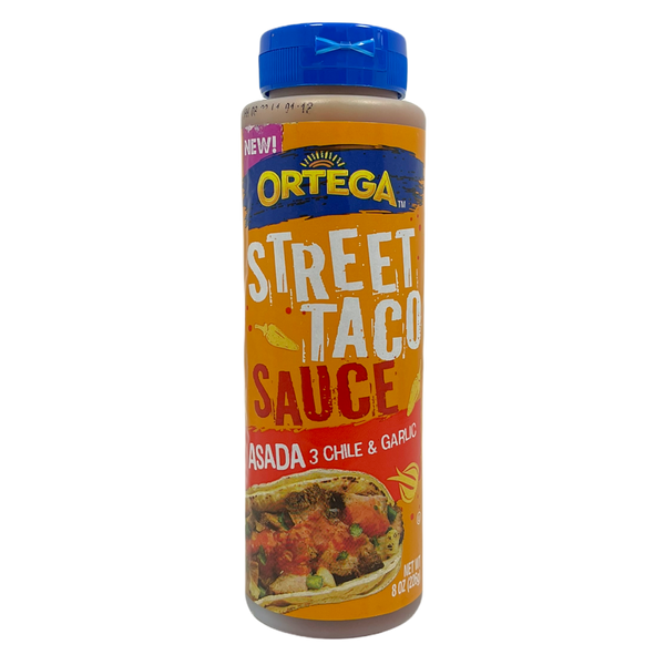 Ortega Street Taco Asada 3 Chilli & Garlic Sauce 226g