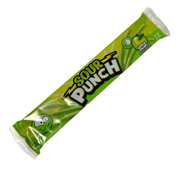 Sour Punch Apple Straws Flavoured Candy 57g