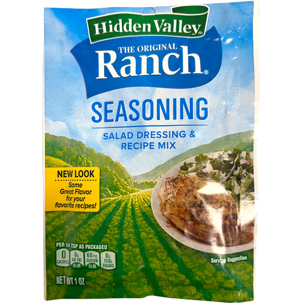 Hidden Valley Original Ranch Seasoning Salad Dressing & Recipe Mix 28g