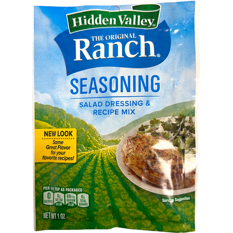 Hidden Valley Original Ranch Seasoning Salad Dressing Recipe Mix 28g