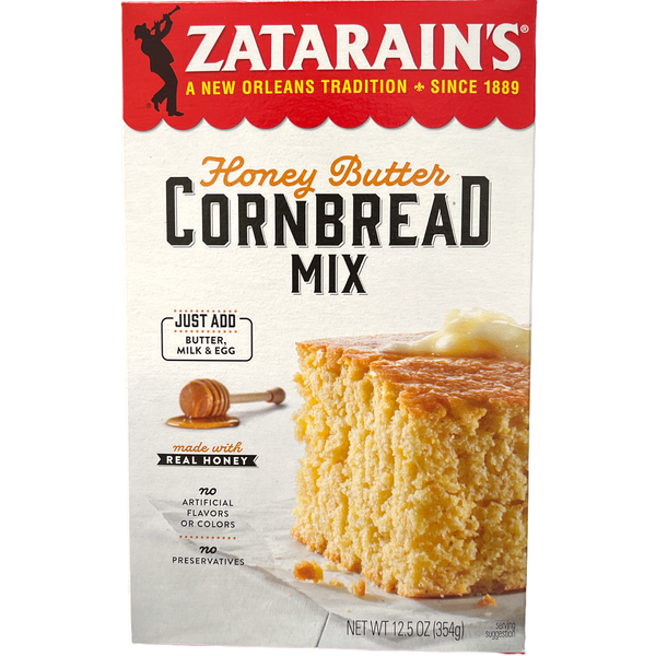 Zatarain's Honey Butter Cornbread Mix 354g