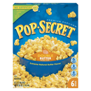 Pop Secret Double Butter Microwave Popcorn 544g (6 x 90g)