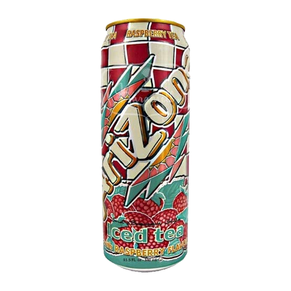 Arizona Iced Tea with Raspberry Flavour Slim Cans 340ml sold by American Grocer in the UK