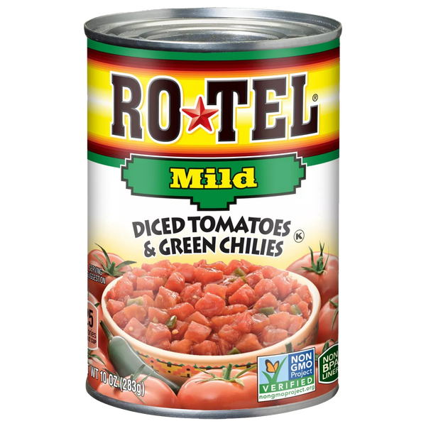 Ro-Tel Mild Diced Tomatoes & Green Chilies 283g