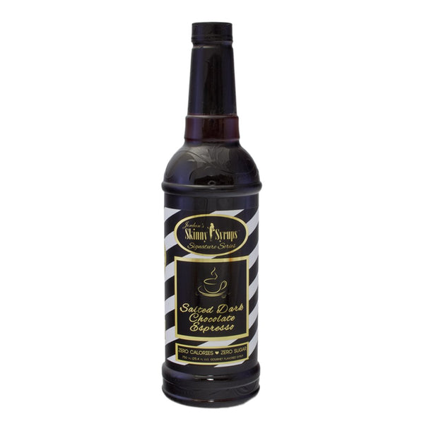 Skinny Sugar Free Salted Dark Chocolate Espresso Syrup 750ml